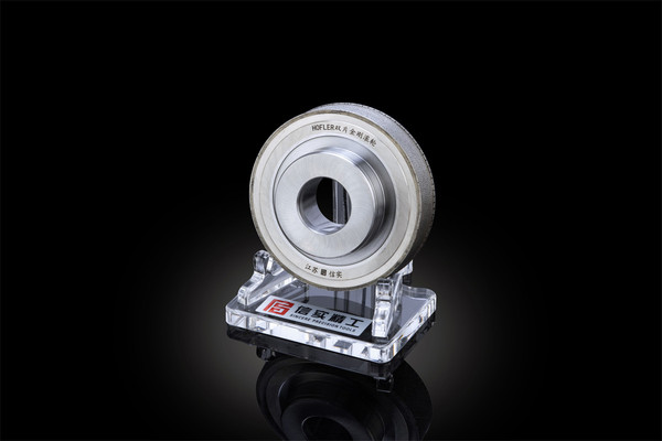Double piece diamond roller