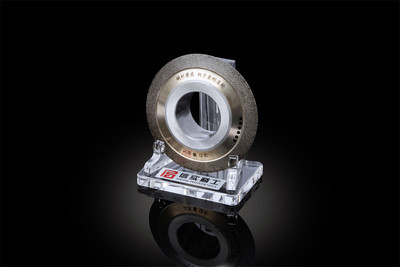 Worm gear grinding double piece diamond roller